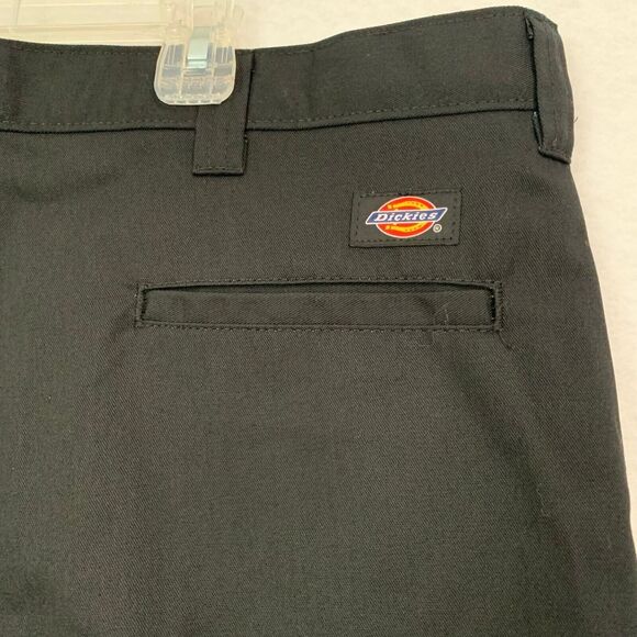Dickies Pants Men Size 42 X 32 Black Occupational Workwear LP812BK Relaxed Fit - Picture 10 of 11